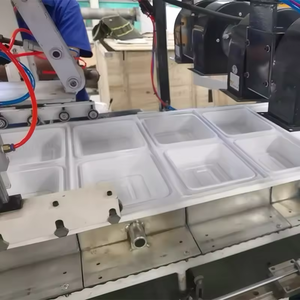 100% phân hủy sinh học PLA + Tinh bột hạt nhựa/viên làm cho máy nhà máy sợi ngô tinh bột trấu Bộ đồ ăn Máy làm - Product Image 3