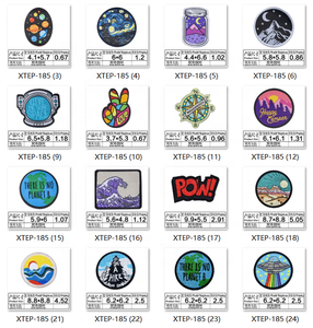 الحب جيدة المشاعر التطريز الملابس بقع مخصصة سعيد العربة بو كوكب المطرزة الحديد على التصحيح للملابس أكياس قبعة - Product Image 6