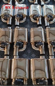 Van xả khí thải điện tử hiệu suất cao 3 inch (2 bộ giảm thanh) với bộ điều khiển từ xa - Product Image 6