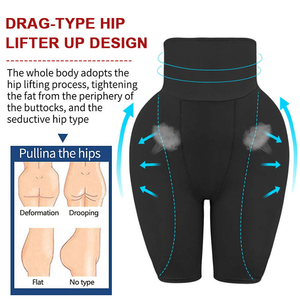 <span class=keywords><strong>Pantaloncini</strong></span> Modellanti da <span class=keywords><strong>Donna</strong></span> a Vita Alta, Sexy ed Elastici, <span class=keywords><strong>con</strong></span> Imbottitura per Glutei e Pancia Controllata - Product Image 4