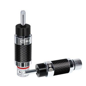 Rhodium placage Haute fidélité anti-oxydation 4mm haute tension fiche banane - Product Image 6