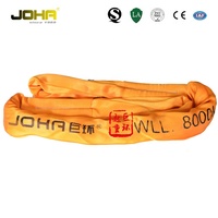 Harga terbaik sabuk Sling Web 10 Ton bulat kustom