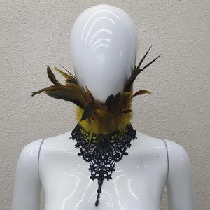 Halloween ren choker với lông tối lãng mạn của phụ nữ Tùy chỉnh màu sắc thoải mái cho cosplay & Chụp ảnh - Product Image 6