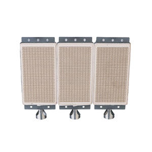 Quemador infrarrojo directo de fábrica de <span class=keywords><strong>3</strong></span> piezas, placas de cerámica de acero inoxidable para estufa, calentador de <span class=keywords><strong>Gas</strong></span> de fila de fuego, <span class=keywords><strong>Gas</strong></span> <span class=keywords><strong>Natural</strong></span> listo - Product Image 3