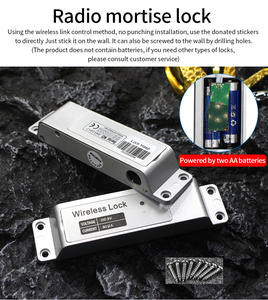 Secukey لوحة مفاتيح ببصمة الإصبع RFID فتحت باب لاسلكي أوتوماتيكي طقم نظام التحكم في الوصول - Product Image 4