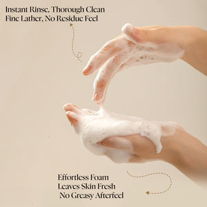 Espuma Limpiadora Facial de Lava con Oro de 24k Orgánica de Marca Privada, Limpieza Profunda de Poros, Acné, <span class=keywords><strong>Hidratante</strong></span> - Product Image 3