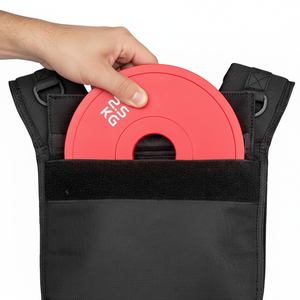 <span class=keywords><strong>Chaleco</strong></span> con Peso VULCANFIT Pro - Material Cordura, Ajustable, Diseño Ergonómico, Capacidad de 25 oz, Portátil, para Ejercicio al Aire Libre y Fuerza - Product Image 3