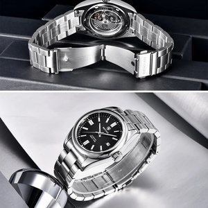 BENYAR 5185 Luxury Automatic <b>Watches</b> Sports Stainless Steel Men <b>Mechanical</b> Wristwatches Top Brand10Bar Waterproof <b>Watch</b> for Men - Product Image 2