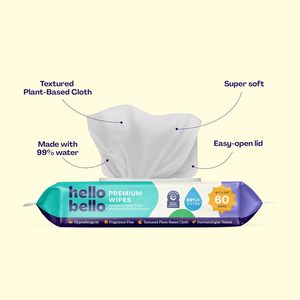 Lingettes pour bébé douces non tissées sans alcool 100% eau pure 80 pièces 15x20cm Nettoyage doux pour les peaux sensibles - Product Image 1