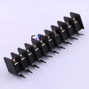 DBT30R-9.5-10P-BK-P Barrier Terminal Block Bent Lead Through Hole,P=9.5mm Connector - Product Image 1