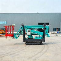 Longqing 10m 12m 14m Mini-Raupen-Spinnenarbeitsbühne Diesel Benzin Elektrisch Hydraulisch Höhenarbeitsbühne