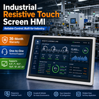 Pantalla Táctil HMI Industrial de 15.6 Pulgadas con Modbus, RS485 y Ethernet, Panel de Control de Interfaz Hombre-Máquina