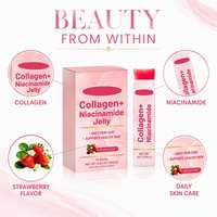 Complément de beauté en gelée de collagène et de niacinamide pour l'élasticité de la peau, les cheveux et les ongles des adultes, antioxydant, éclaircissant pour la peau, santé, GMP, OEM