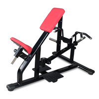 Machine à Rame Professionnelle T-Bar avec Support Poitrine et Porte-Plaques pour Entraînement Musculaire du Dos