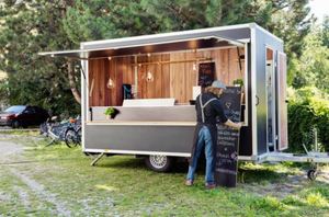 Camion de restauration rapide mobile <span class=keywords><strong>vintage</strong></span>, <span class=keywords><strong>petite</strong></span> <span class=keywords><strong>caravane</strong></span>, remorque avec cuisine mobile pour panama, alimentation, vente depuis le royaume-uni, - Product Image 5