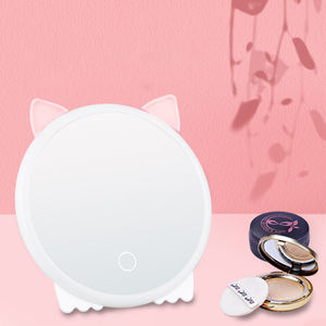 กระจกแต่งหน้ามีไฟ LED ติดโต๊ะกระจก<span class=keywords><strong>โต๊ะ</strong></span><span class=keywords><strong>เครื่อง</strong></span><span class=keywords><strong>แป้ง</strong></span>ในห้องน้ำแบบพกพามีไฟกำหนดเองได้ - Product Image 3