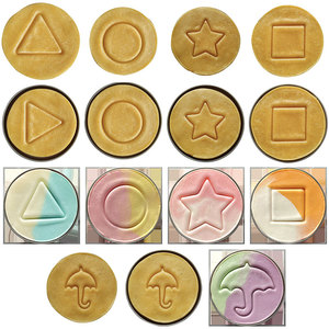 Oem phổ biến Hàn Quốc 25 gam handmade đồ chơi kẹo trái cây đường Cookie cho trẻ em ngẫu nhiên hình đồ ăn nhẹ trong bao bì số lượng lớn - Product Image 2