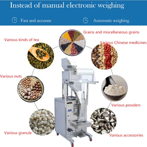 Machine d'emballage multifonctionnelle pour chips de pommes de terre, frites, bâtonnets de crevettes, snacks soufflés, emballage en <span class=keywords><strong>bloc</strong></span>, personnalisation en usine - Product Image 2