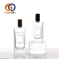 Botol Parfum Kaca Isi Ulang Unik Kosong dengan Logo Kustom 30ml 50ml 100ml Berkualitas Tinggi Bentuk Bulat
