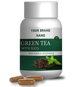 Etiqueta privada Servicio OEM Té verde con cápsulas de extracto de EGCG al precio más bajo - Product Image 1