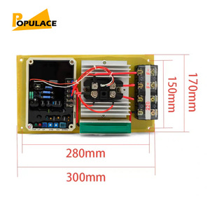 Régulateur de tension automatique (AVR) Populace GB75A180V monophasé 280x170mm pour groupe électrogène diesel - Product Image 1