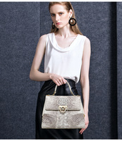WESTAL femmes marques célèbres 100% Crocodile en cuir véritable sac à main de luxe en cuir sac à main pour femmes