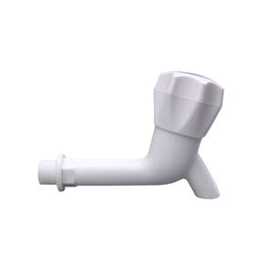 China Factory Price Modern Design Large Handwheel White DN15 Kitchen Tap Plastic Faucet - Product Image 5