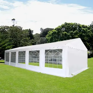 5x10 m بيضاء كبيرة شرفة حديقة سرادق خيمة للبيع