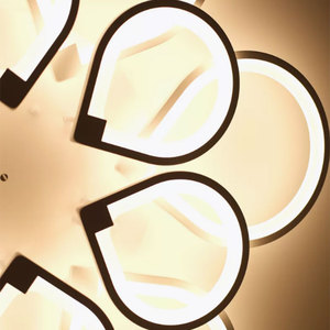 Premium Living Room Bedroom LED Ceiling Lamp Simple and Cozy Study Room White Dining Room Acrylic Ceiling <b>Light</b> - Product Image 5