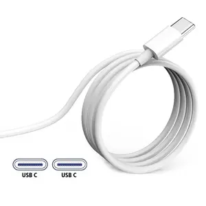 Factory Outlet Wholesale Type C To Type C Cable TPE Usb To Type C Cable Fast Charging For Phone