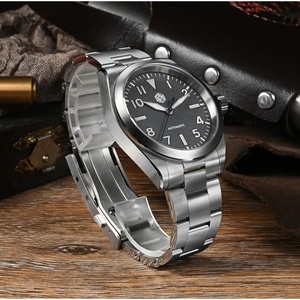 Reloj Automático para Hombre San Martin SN0132, 40 mm, Mecánico, Resistente al Agua 10 ATM, BGW9 Luminoso, Zafiro, Esfera con Textura de Fuego NH35 - Product Image 3