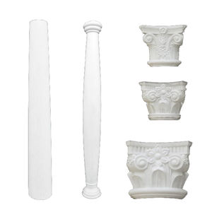 Molde de vela de Pilar romano grande al por mayor moldes de columna de pilares romanos de hormigón molde de pilar de columna de piedra de hormigón Romano - Product Image 1