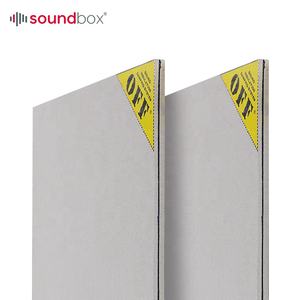 Superstarke Schall dämm platte Sandwich Feuerfeste akustische Holz verbund vibrations dämpfung und Schall dämm platte - Product Image 2