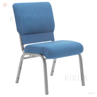 Chaises de théâtre de luxe d'occasion à prix abordable, vente en gros, chaises d'église en métal rembourrées et imbriquées, pour auditorium, ODM OEM
