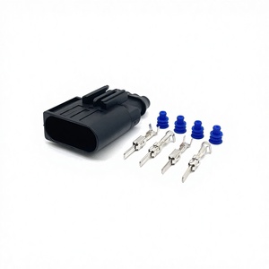 Connettore Femmina Sigillato a 4 Pin Kostal per Cablaggio Automobilistico BMW e Mercedes, Codice 50390637 - Product Image 1