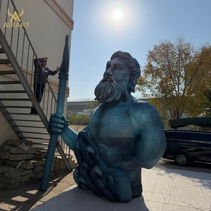 Mascotte gonflable géante Poseidon accrocheuse - Décoration de dieu grec pour l'entrée du centre commercial/attraction d'événement - Product Image 6