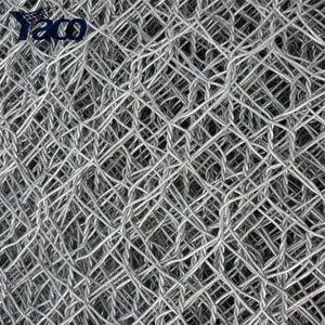 gabion mesh 8x10 pa6 reverse twist weave gabion basket stone cage river rock basket wire mesh