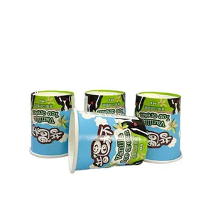 ice cream cup supplier ice cream pudding cups paper cups for ice cream with logo print