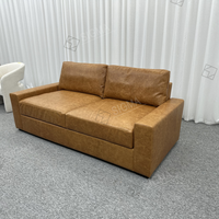 Sigma Luxus Wohnzimmer möbel High End Echt leder Doppels itz Sofa