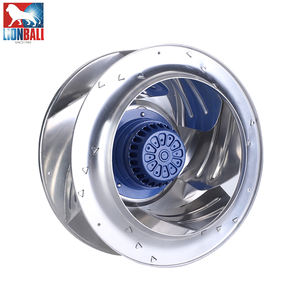 מאוורר צנטריפוגלי פלדה איכותי 355 מ\"מ עם להבים מעוקלים לאחור מתוצרת מפעל מקצועי בסין - Product Image 2