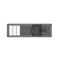Lampadaire Solaire LED Intégré Hepu 50-400W Haute Luminosité Blanc Chaud Puce Bridgelux IP65 DC pour Aménagement Routier et Paysager