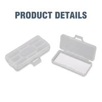 OUORO 4020 PP Kotak Penanda Kabel Tahan Air Transparan Bersertifikat ROHS Label Tag 94-V2 43x19mm