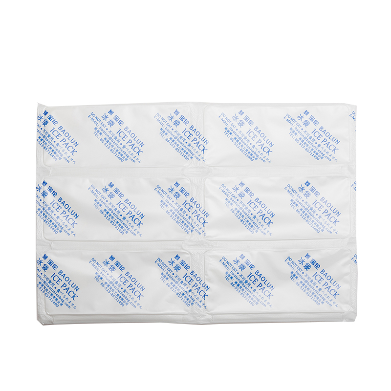 Ice Sheet Pack of Cold Ice Pack Super Factory Supply 6 Cells Food Single Insulated Cooler Bag