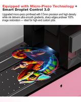 Haolic UV DTF Imprimante Machine Tout en Un Plastifieuse Cutter pour Autocollants Personnalisés Étiquettes Articles Promotionnels Emballages Cadeaux