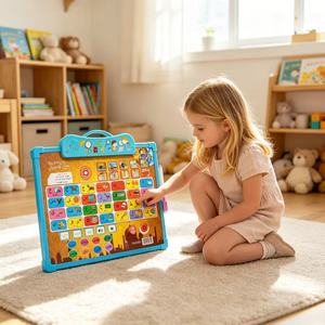 Tavola Elettronica Parlante per l'Apprendimento dell'Alfabeto Arabo, Giocattolo Educativo Islamico Certificato EN71 per Bambini 3-6 Anni con Tabella Sonora - Product Image 5