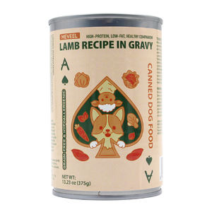 Ração para Cães em Lata de Marca Privada, Receita Lamp em Molho, Alimento Úmido de Alto Teor Proteico 375g - Product Image 1