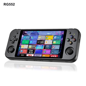 Reproductor de mano para consola N64/PSP, <span class=keywords><strong>audio</strong></span> mejorado, luz de Luna, Android, Linux, auténtico estéreo, seguro, para videojuegos decentes, RG552 - Product Image 4