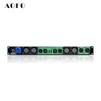 Amplificateur de puissance numérique professionnel 2 canaux 600W Classe D 1U 8 Ohm Haute Puissance Audio Haute Résolution XLR pour Enceintes PA Son de Scène KTV