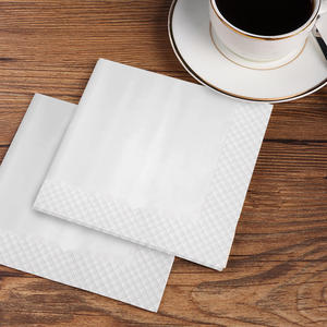 Servilletas de cena blancas directas de fábrica Servilletas de papel tisú de alta calidad para restaurantes para uso diario - Product Image 5