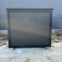 Cuisine extérieure moderne en acier inoxydable 304 de luxe, îlot BBQ modulaire, évier intégré, ignifuge, professionnelle, résistante aux intempéries